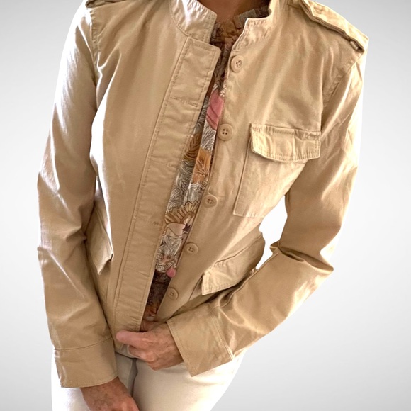 H&M Blush Utility Jacket 4 - Picture 3 of 7